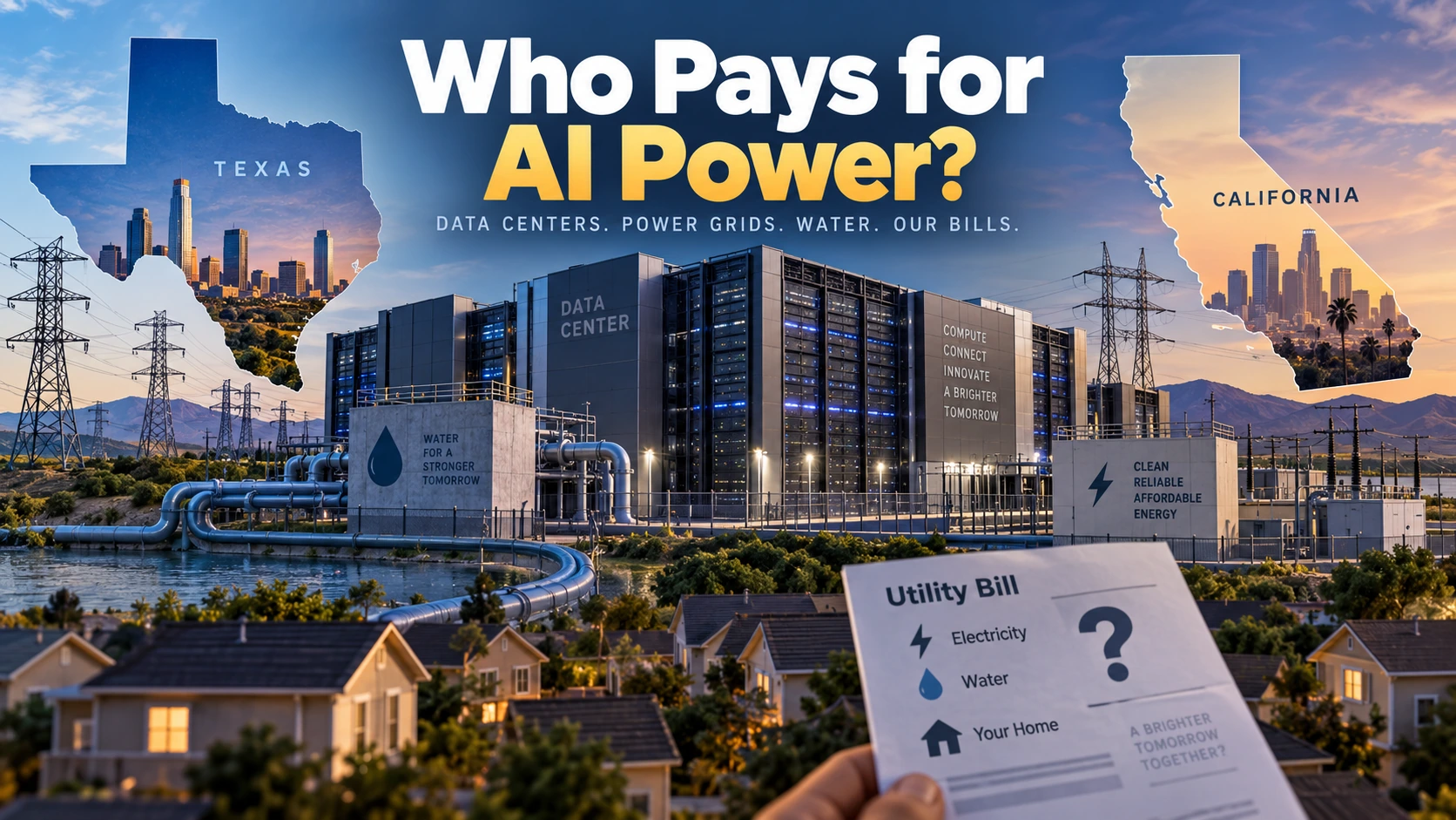 Why Are Texas and California Putting New Limits on Data Centers—and Who Pays for the Power?