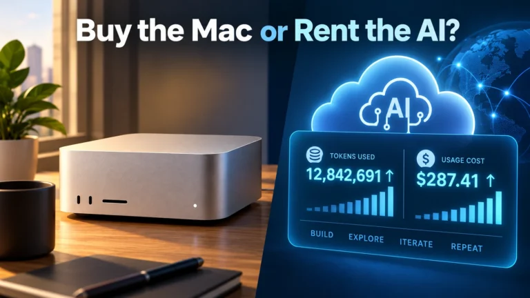 Why Would a Company Buy a $20,000 Mac Instead of Paying for AI in the Cloud?