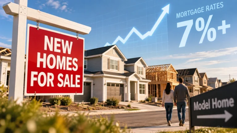 Mortgage Rates Are High—So Why Did New-Home Sales Jump 6.4%?