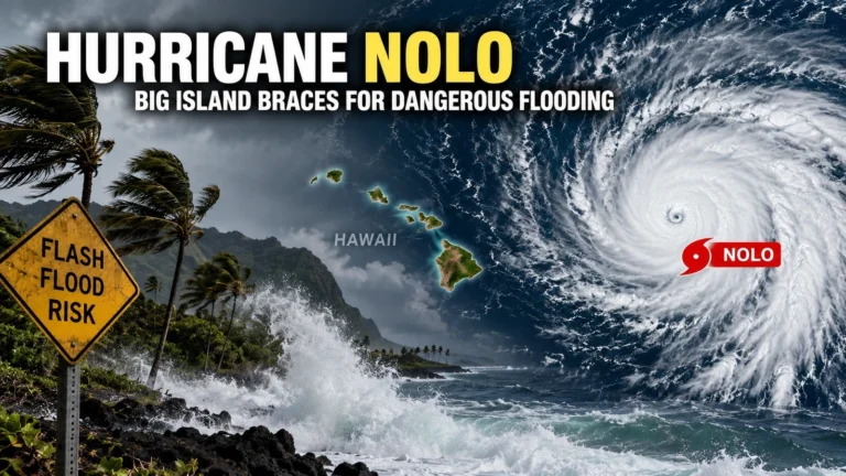 Why Could Hurricane Nolo Flood Hawaii Even If Its Center Stays Offshore?