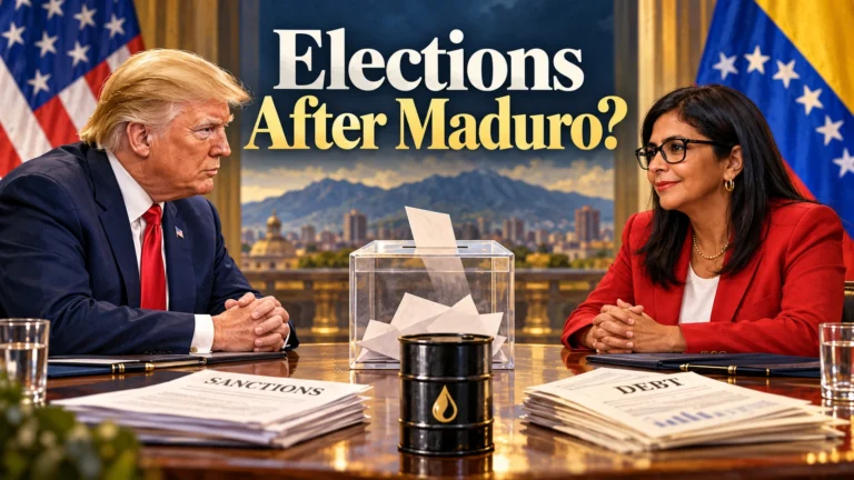 Why Is the U.S. Talking Elections With Delcy Rodríguez After Capturing Maduro?