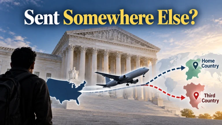 How Can the U.S. Deport Someone to a Country They’re Not From? The Supreme Court’s Order Explained