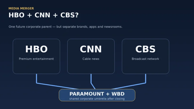 Paramount Can Now Buy Warner Bros.—What Happens to HBO, CNN and CBS?