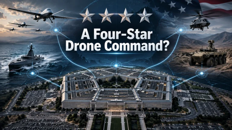 Why Is the Pentagon Creating a Four-Star Autonomous Warfare Command—and What Will It Actually Control?