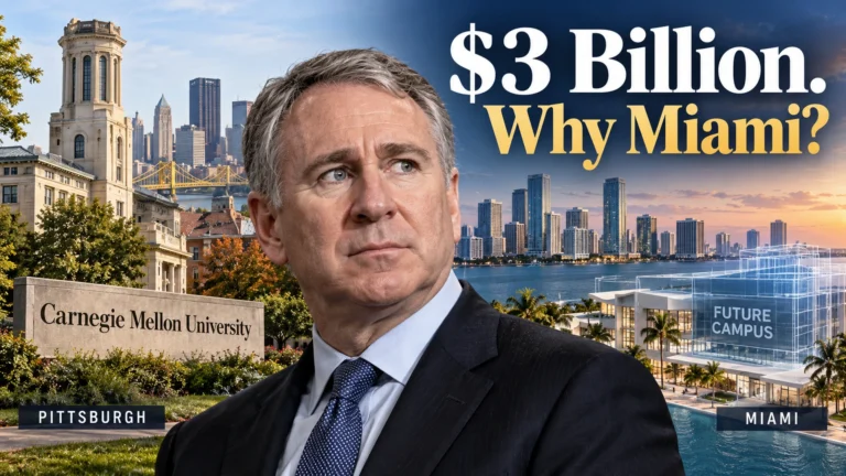 Why Did Ken Griffin Give Carnegie Mellon $3 Billion—and Why Is Miami Getting a New Campus?