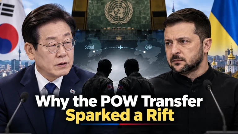 Why Is South Korea Warning of “Additional Measures” Against Ukraine Over Two North Korean POWs?