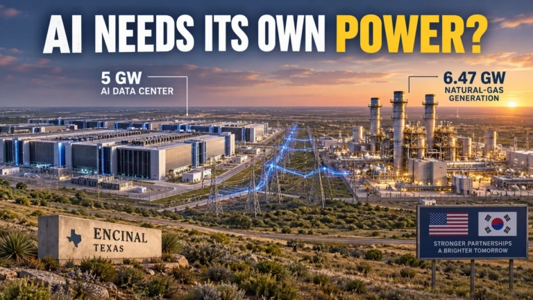 Project Star: Why Does a 5-GW Texas AI Campus Need 6.47 GW of Gas Power—and Why Is South Korea Involved?