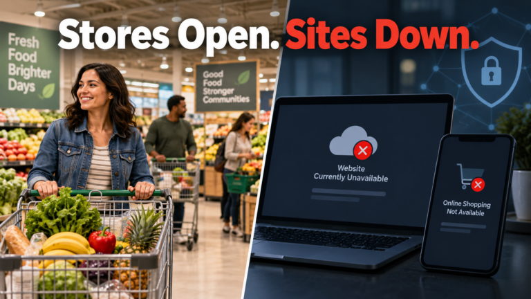 Why Are Food Lion and Stop & Shop Websites Down—and Is Customer Data at Risk?