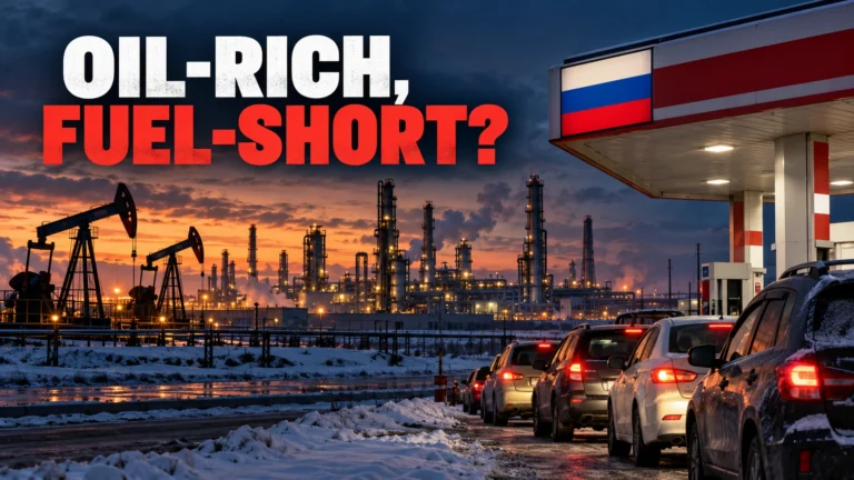 Why Is Oil-Rich Russia Struggling to Keep Its Gas Stations Supplied?