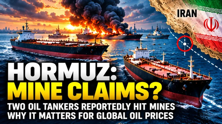Did Two Oil Tankers Hit Mines in the Strait of Hormuz—and Why Does It Matter?