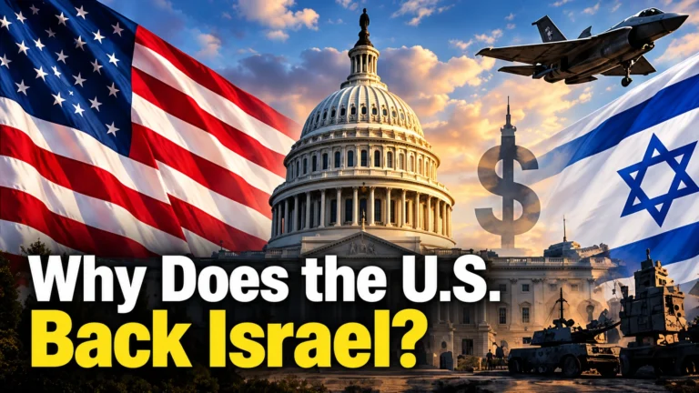 Why Does the U.S. Support Israel So Strongly? 5 Reasons Behind the Money and Weapons
