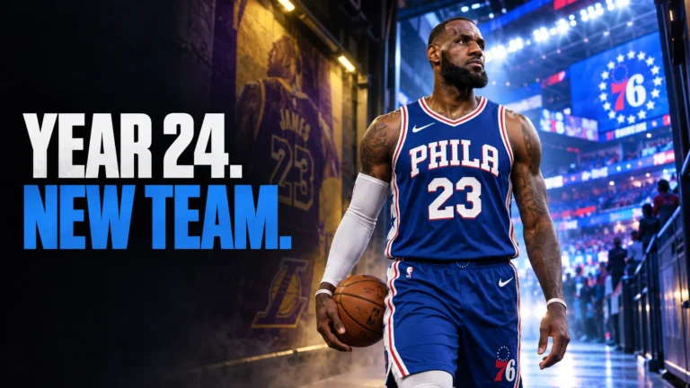 Why Is LeBron James Starting His 24th NBA Season With the Philadelphia 76ers?