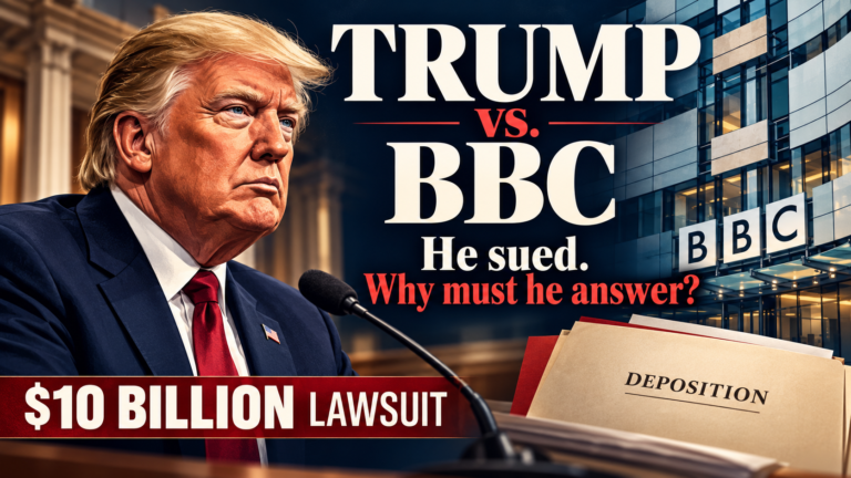 Why Must Trump Testify Under Oath in His Own $10 Billion Lawsuit Against the BBC?