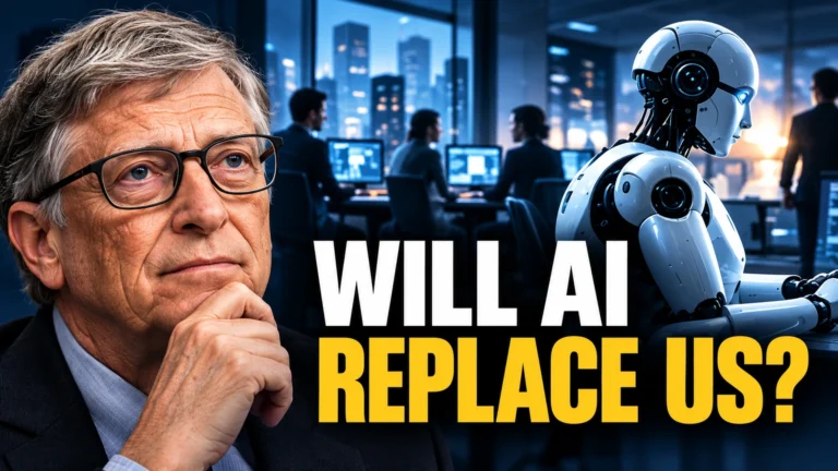 Bill Gates Warns AI Could Replace Almost All Human Work. What Happens Next?
