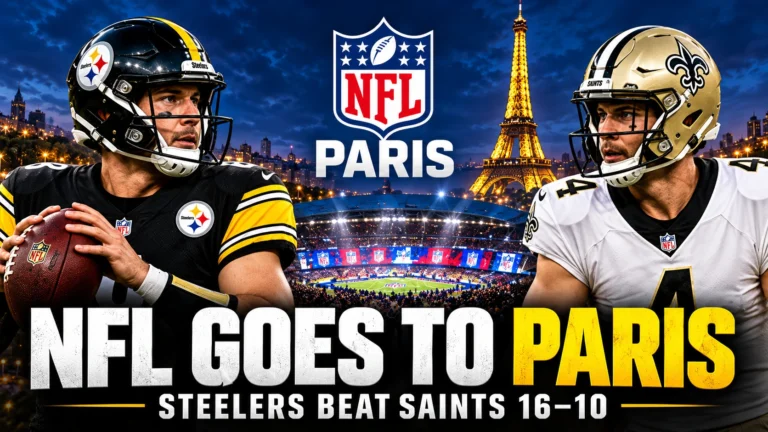 Why Did the NFL Choose Paris for Its First Game in France?