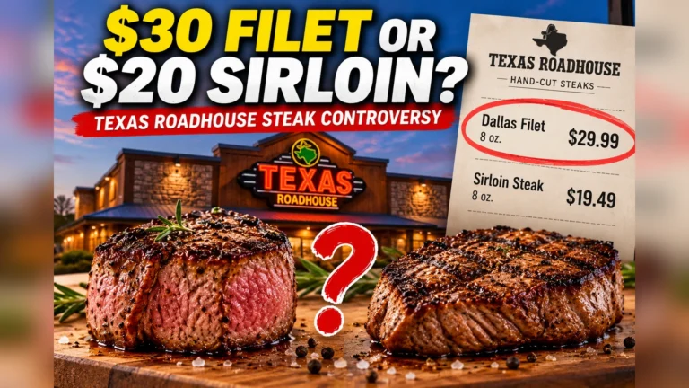 Did Texas Roadhouse Serve a $20 Steak Instead of a $30 Filet?