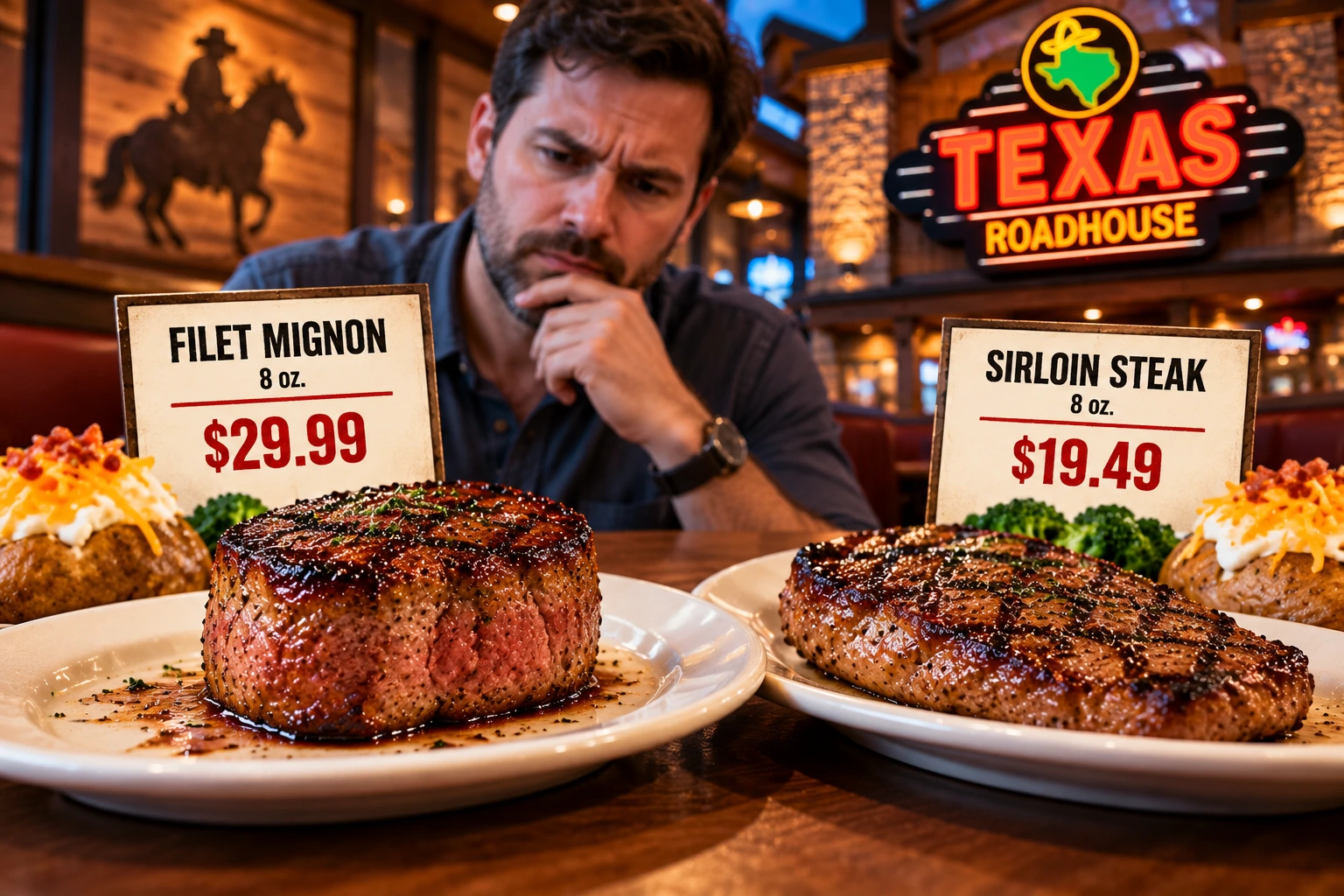 Timeline distinguishing the customer's three alleged steak mix-ups, his October 5 video, and the October 26 news coverage