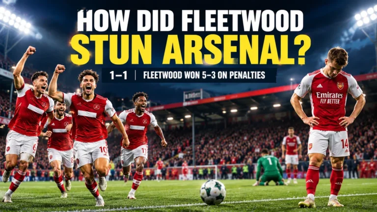 How Did a Fourth-Tier Club Knock Arsenal Out of the League Cup?